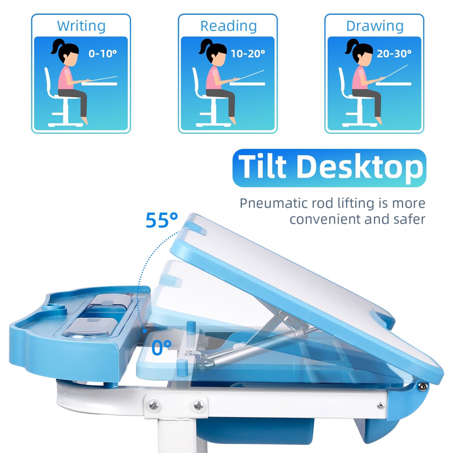 SIMBR Kids Desk and Chair Set