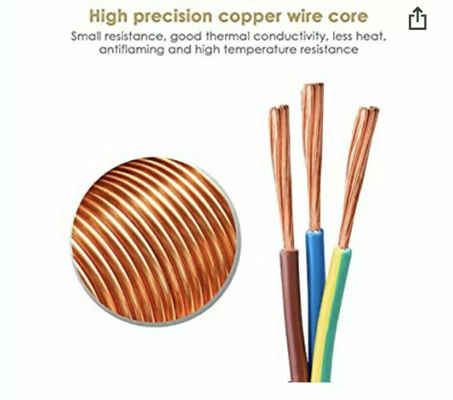Simbr SPT-3 16AWG 15FT(4.57M) Extension Cord
