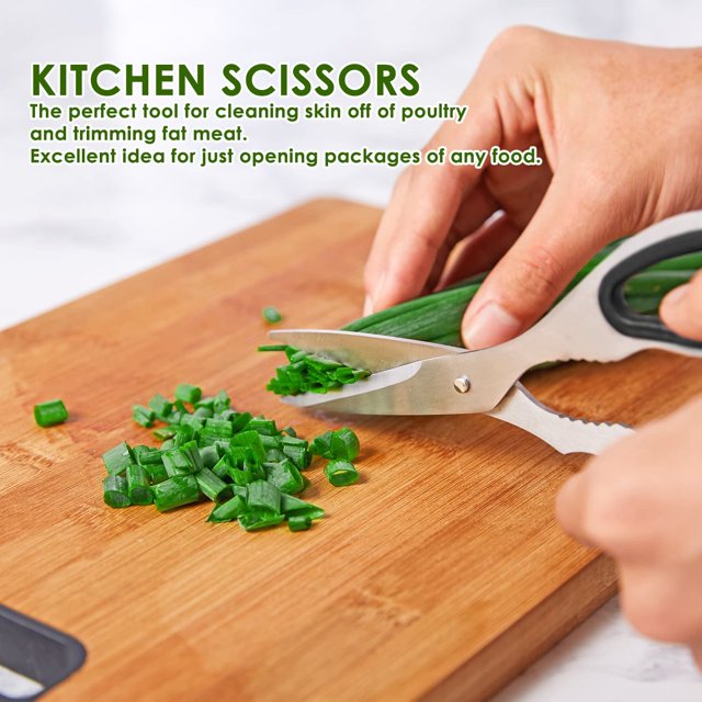 Deik Knife Set, 14 Pieces Stainless Steel Knife Set with Acrylic Stand