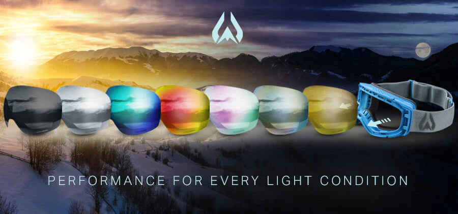 WILDHORN ROCA JUNIOR SNOW GOGGLES -ARCTIC WHITE SAPPHIRE