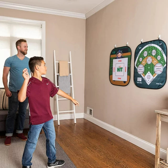 GUD 3 in 1 Dart Board, Football, Baseball sports Game, Target Toss Toys, Kids Adults & Family sports Gift Set, Indoor Outdoor Yard Lawn Boys Birthday All Year Old Ages