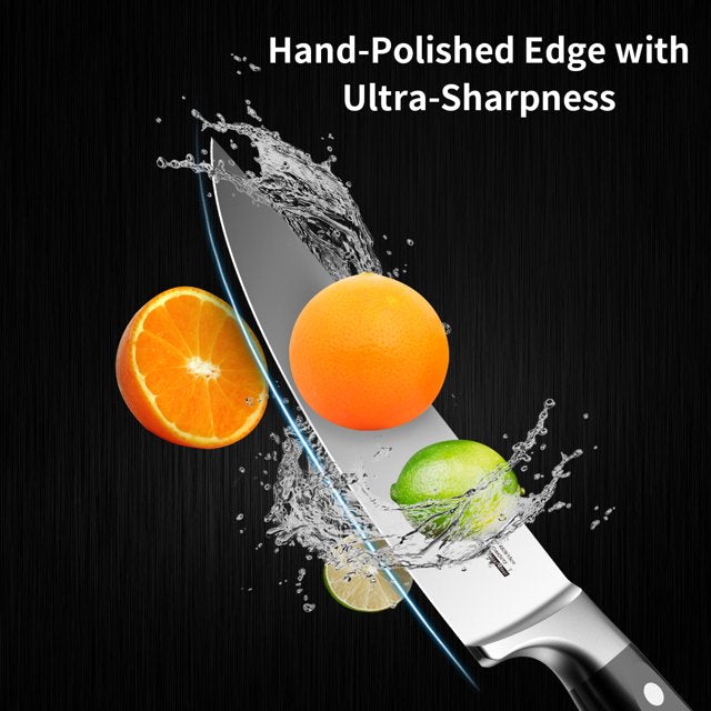 SKY LIGHT Chef Knife - 8-inch Professional Kitchen Knife German High Carbon Stainless Steel Chef's Knives with Ergonomic Handle and Gift Box