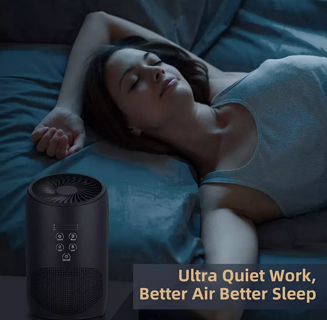 PARTU BS-03 HEPA Air Purifier - Smoke Air Purifiers for Home and Office